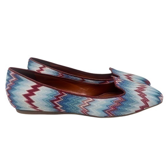 NWOT Missoni Flats size 8.5/ EU39 - Picture 2 of 11
